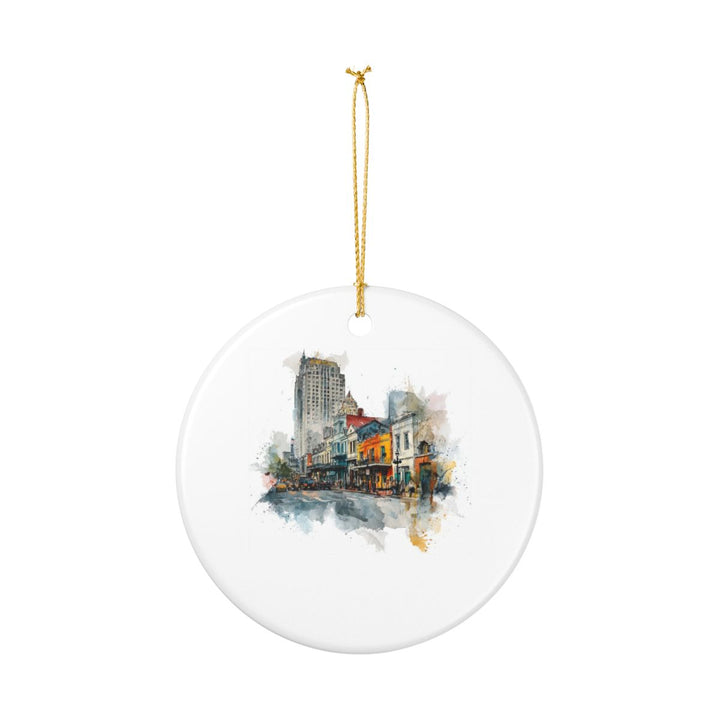 New Orleans Louisiana Ornament: Unique New Orleans Souvenir, New Orleans Louisiana Xmas Decor, and Authentic New Orleans Gift
