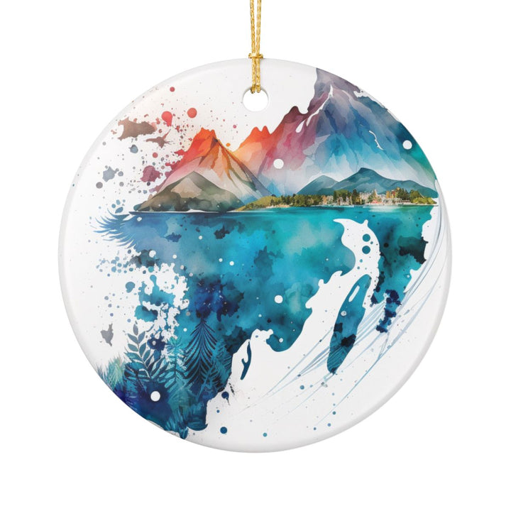 New Zealand New Zealand Ornament: Unique New Zealand Souvenir, New Zealand New Zealand Xmas Decor, and Authentic New Zealand Gift
