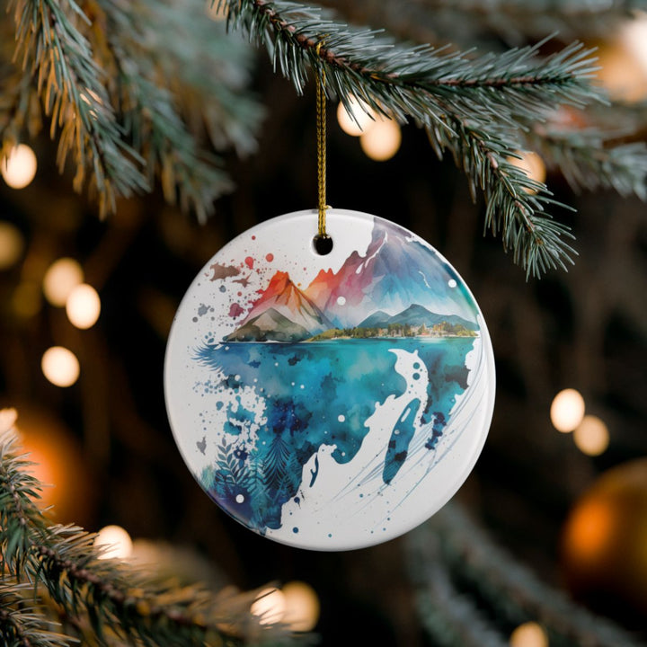 New Zealand New Zealand Ornament: Unique New Zealand Souvenir, New Zealand New Zealand Xmas Decor, and Authentic New Zealand Gift