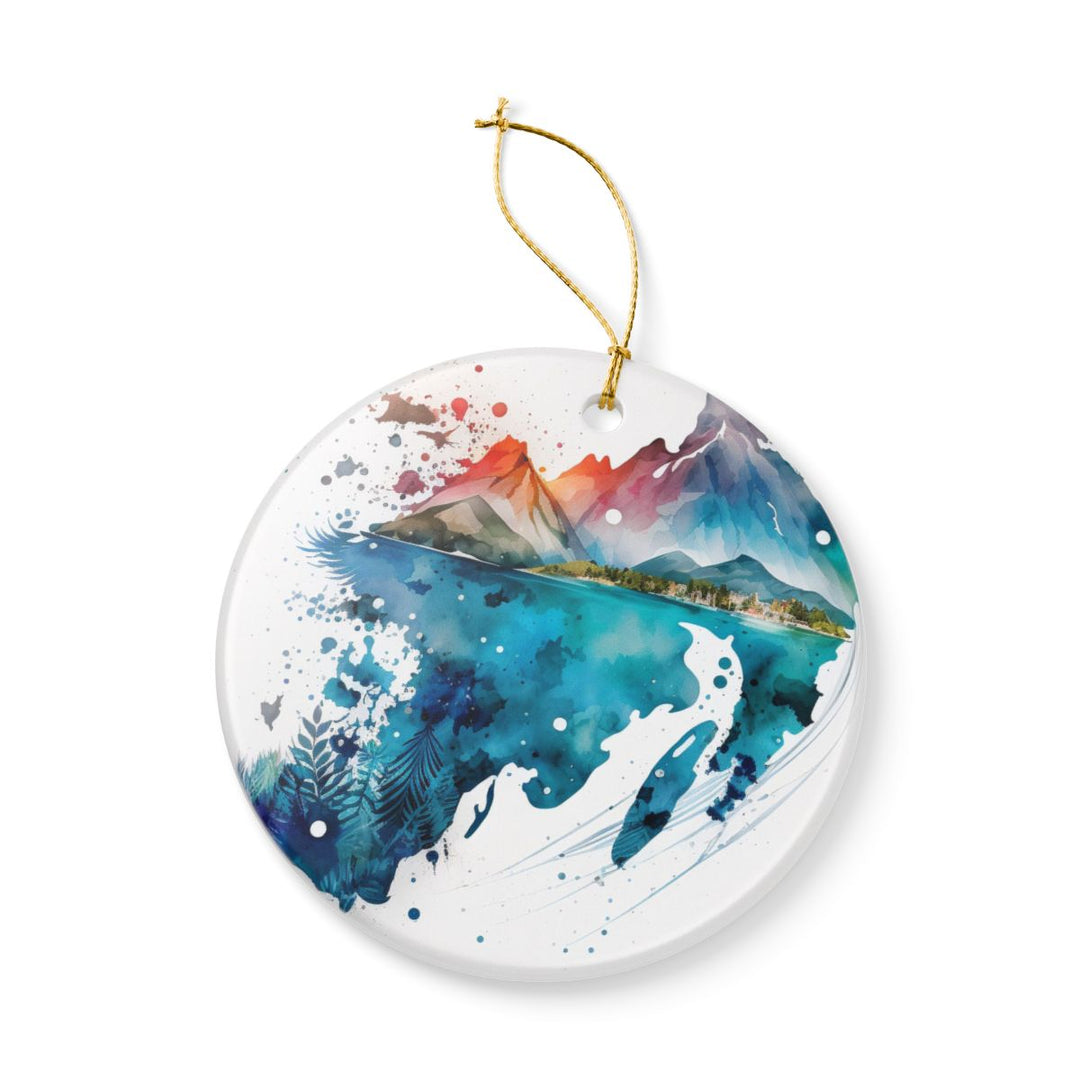 New Zealand New Zealand Ornament: Unique New Zealand Souvenir, New Zealand New Zealand Xmas Decor, and Authentic New Zealand Gift