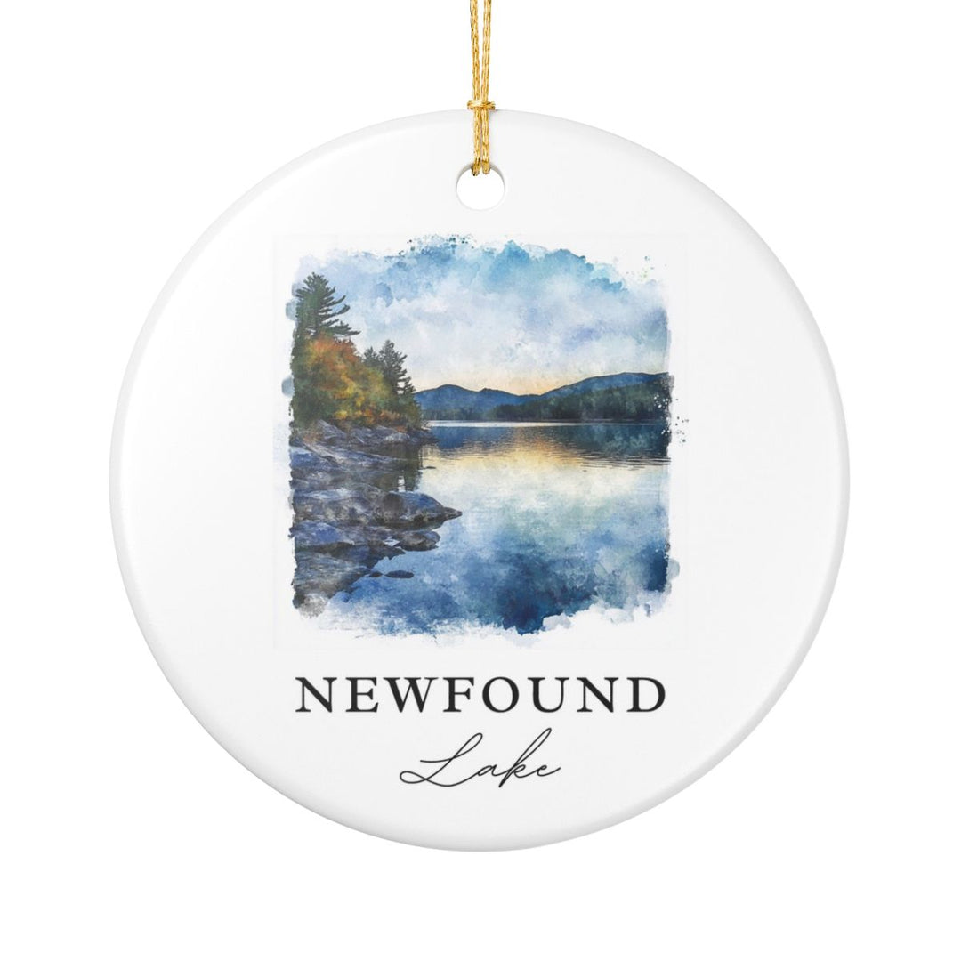 Newfound Lake Ornament | Christmas Travel Souvenir Gift