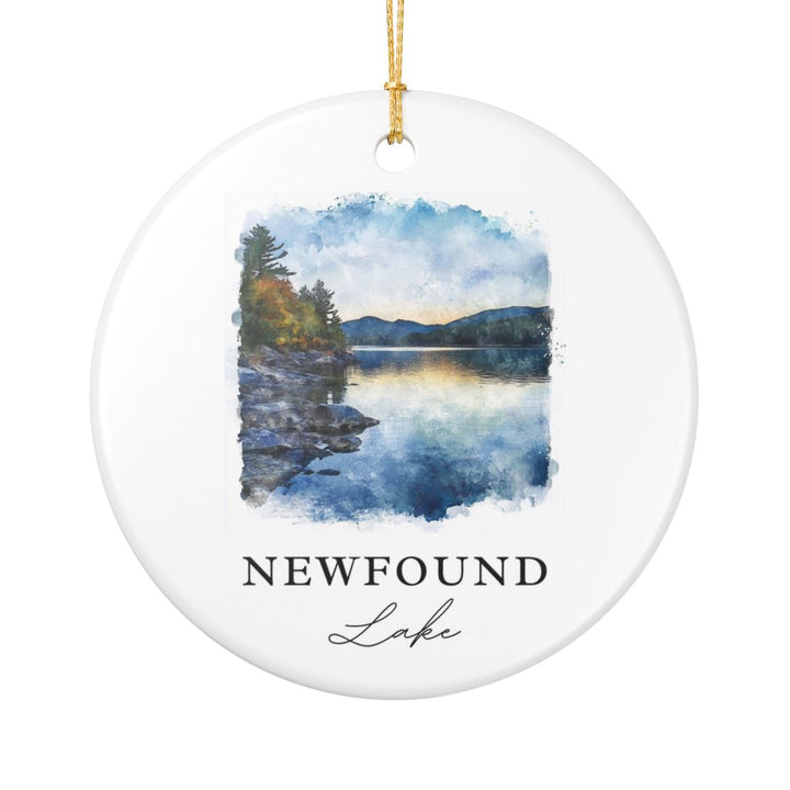 Newfound Lake Ornament | Christmas Travel Souvenir Gift