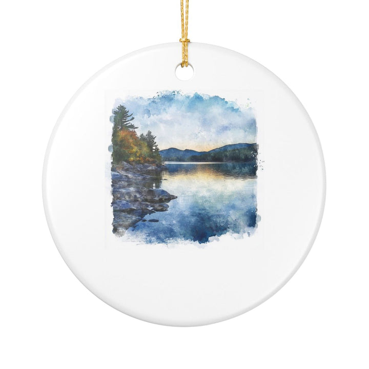 Newfound Lake Ornament: Unique Newfound Lake Souvenir, Newfound Lake Xmas Decor, and Authentic Newfound Lake Gift
