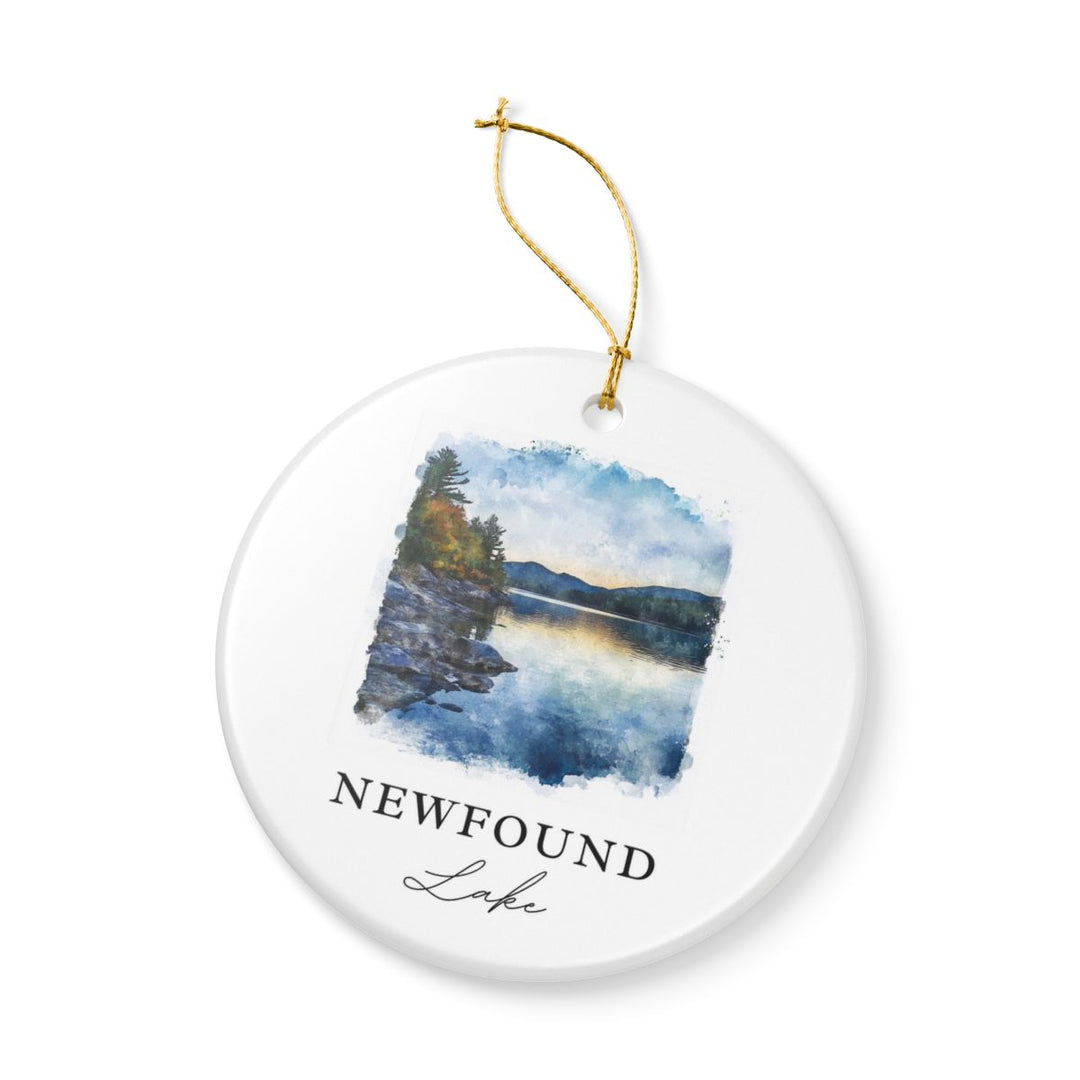 Newfound Lake Ornament | Christmas Travel Souvenir Gift