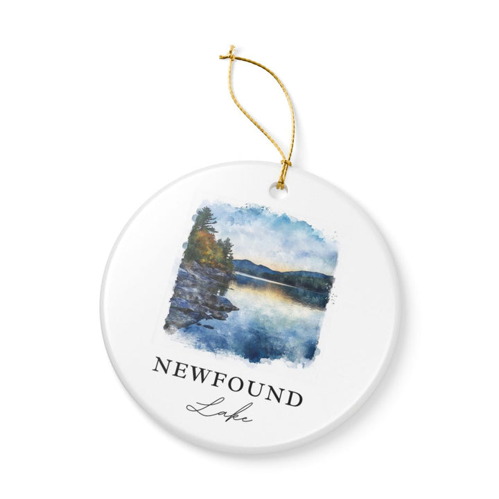 Newfound Lake Ornament | Christmas Travel Souvenir Gift