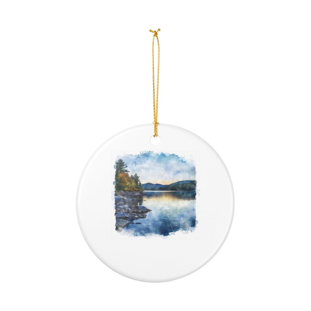 Newfound Lake Ornament: Unique Newfound Lake Souvenir, Newfound Lake Xmas Decor, and Authentic Newfound Lake Gift
