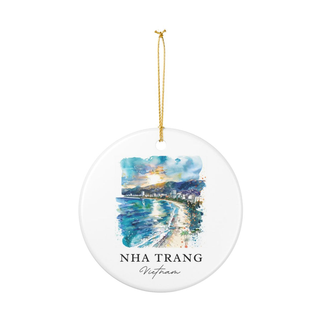 Nha Trang Vietnam Ornament: Unique Nha Trang Souvenir, Nha Trang Vietnam Xmas Decor, and Authentic Nha Trang Gift