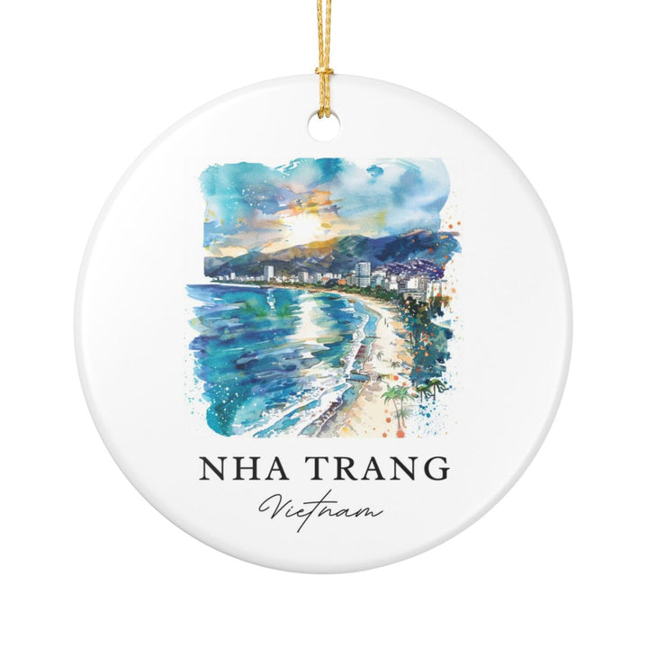 Nha Trang Vietnam Ornament: Unique Nha Trang Souvenir, Nha Trang Vietnam Xmas Decor, and Authentic Nha Trang Gift