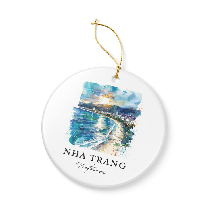 Nha Trang Vietnam Ornament: Unique Nha Trang Souvenir, Nha Trang Vietnam Xmas Decor, and Authentic Nha Trang Gift