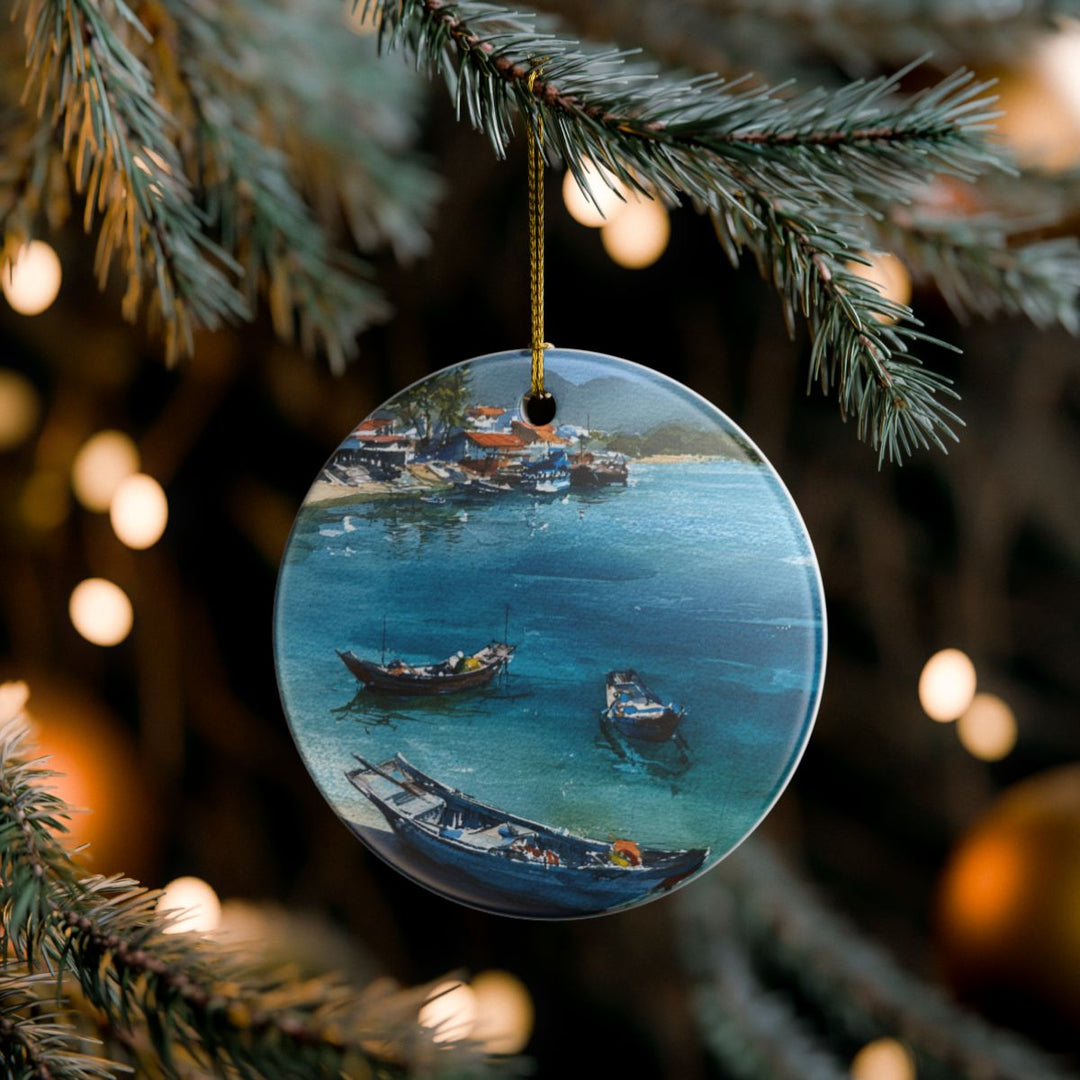 Nha Trang Vietnam Ornament: Unique Nha Trang Souvenir, Nha Trang Vietnam Xmas Decor, and Authentic Nha Trang Gift