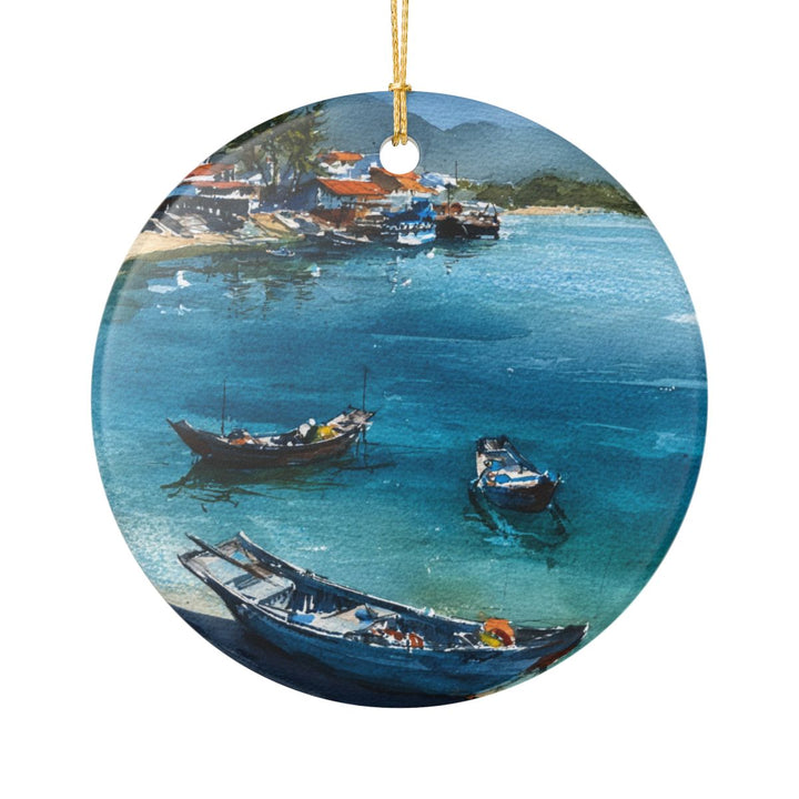 Nha Trang Vietnam Ornament: Unique Nha Trang Souvenir, Nha Trang Vietnam Xmas Decor, and Authentic Nha Trang Gift