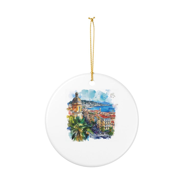 Nice France Ornament: Unique Nice Souvenir, Nice France Xmas Decor, and Authentic Nice Gift