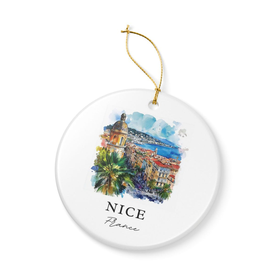 Nice France Ornament | Christmas Travel Souvenir Gift