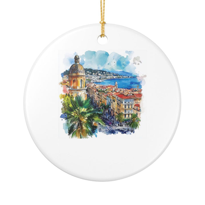 Nice France Ornament: Unique Nice Souvenir, Nice France Xmas Decor, and Authentic Nice Gift