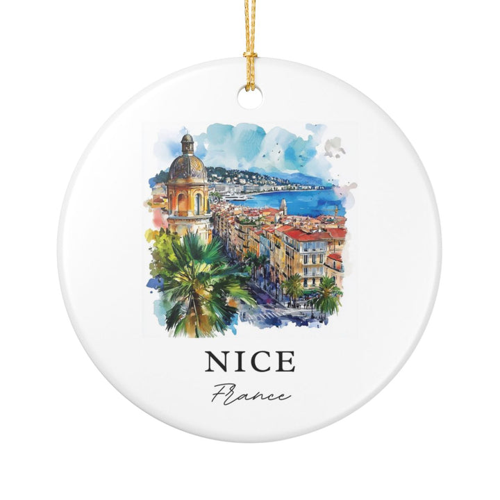 Nice France Ornament | Christmas Travel Souvenir Gift