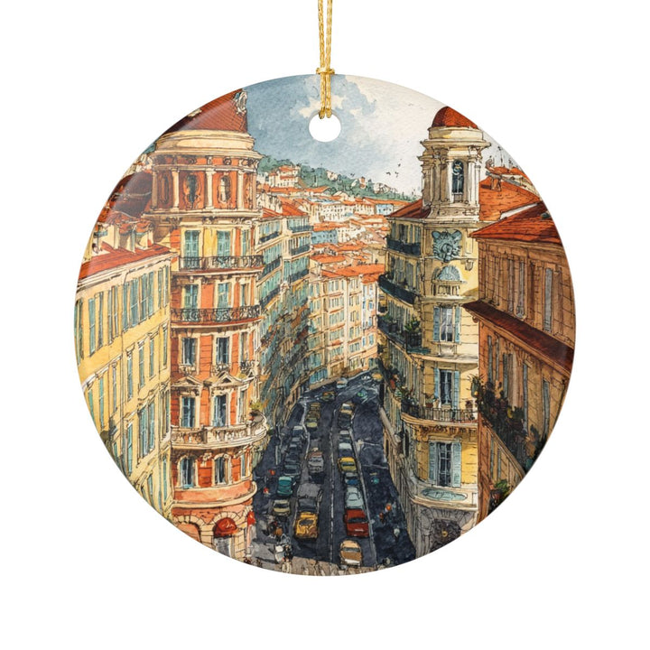 Nice France Ornament: Unique Nice Souvenir, Nice France Xmas Decor, and Authentic Nice Gift