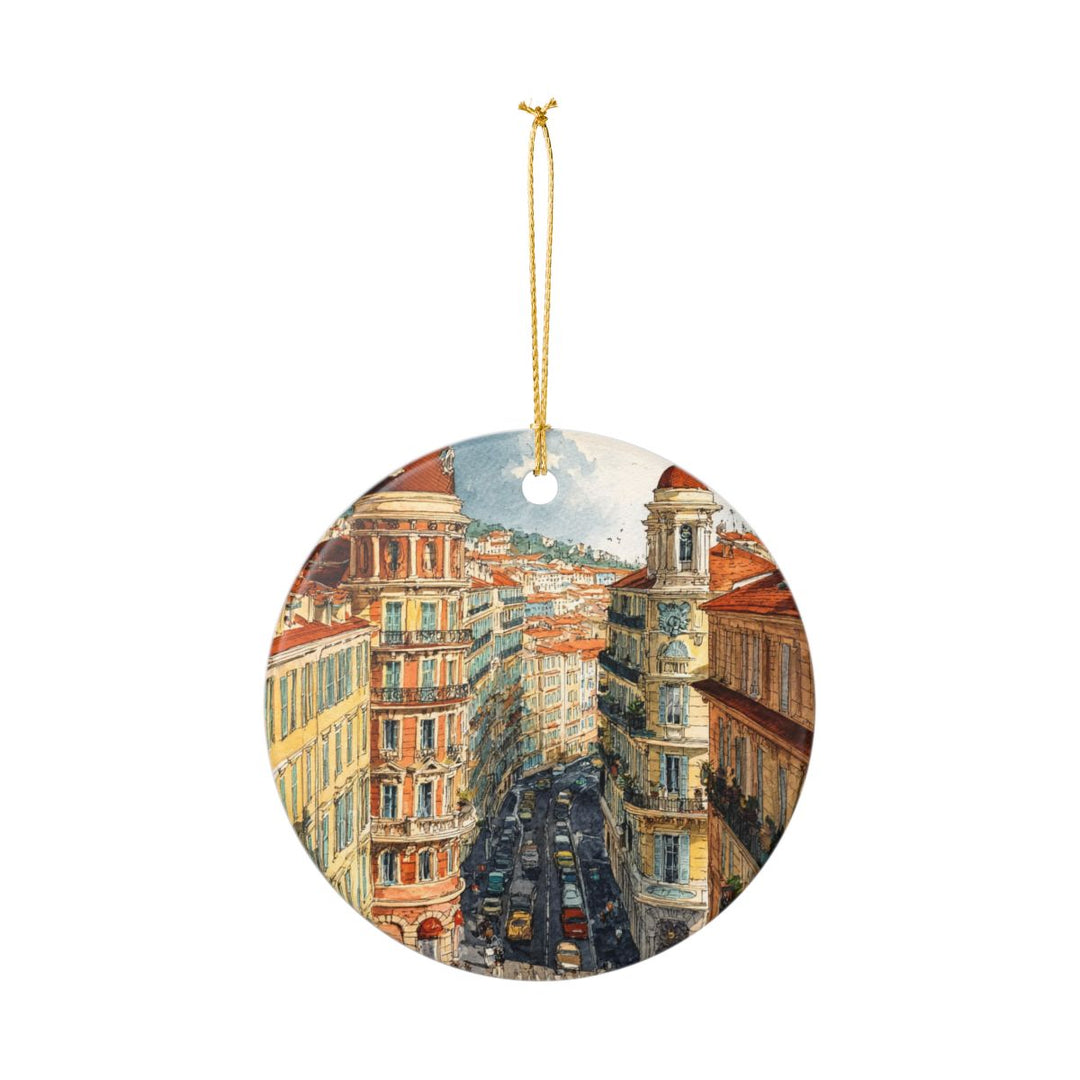 Nice France Ornament: Unique Nice Souvenir, Nice France Xmas Decor, and Authentic Nice Gift