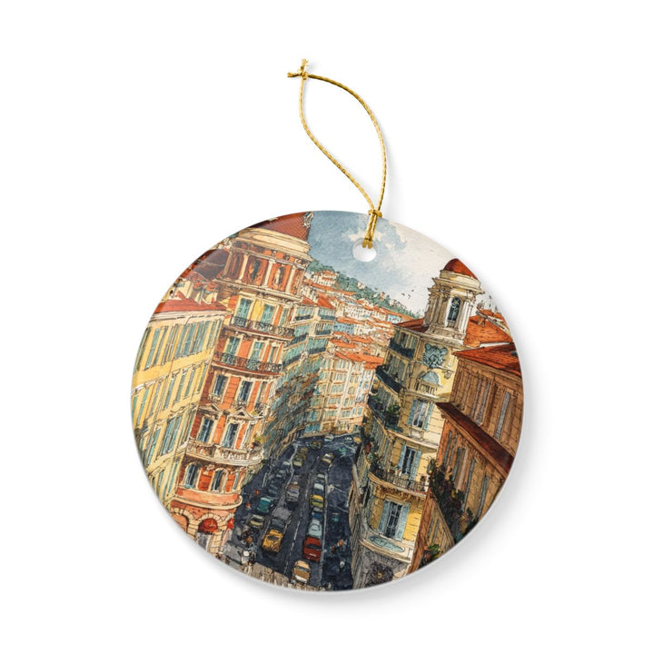 Nice France Ornament: Unique Nice Souvenir, Nice France Xmas Decor, and Authentic Nice Gift
