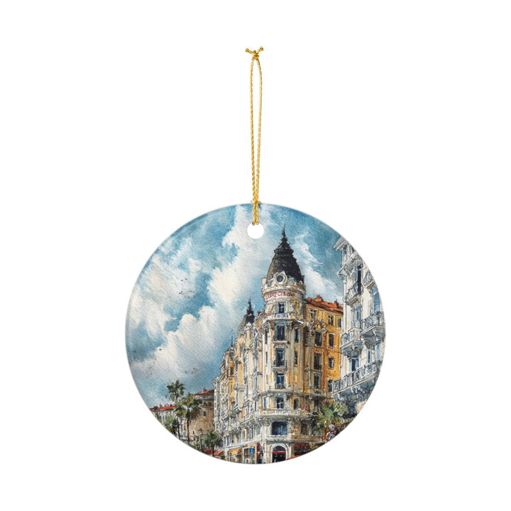 Nice France Ornament: Unique Nice Souvenir, Nice France Xmas Decor, and Authentic Nice Gift