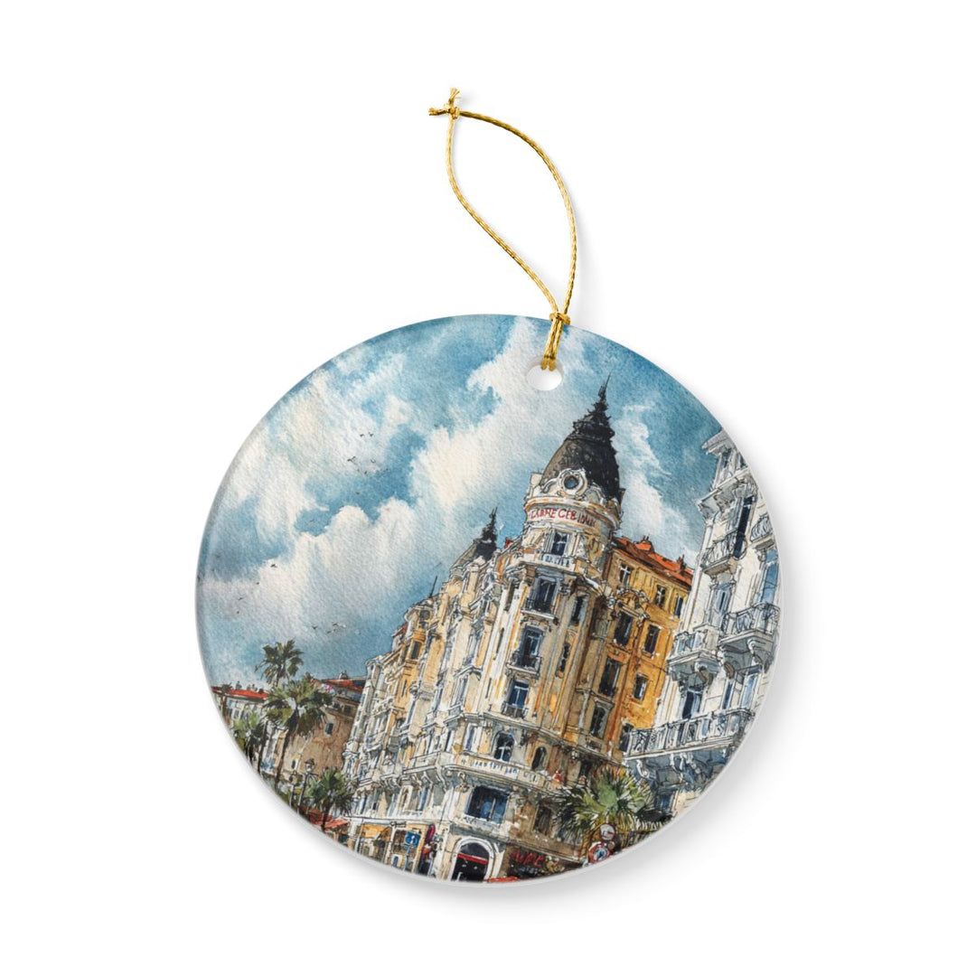 Nice France Ornament: Unique Nice Souvenir, Nice France Xmas Decor, and Authentic Nice Gift