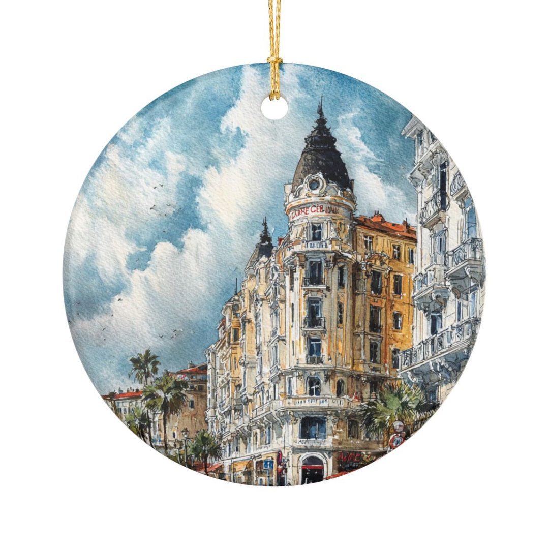 Nice France Ornament: Unique Nice Souvenir, Nice France Xmas Decor, and Authentic Nice Gift