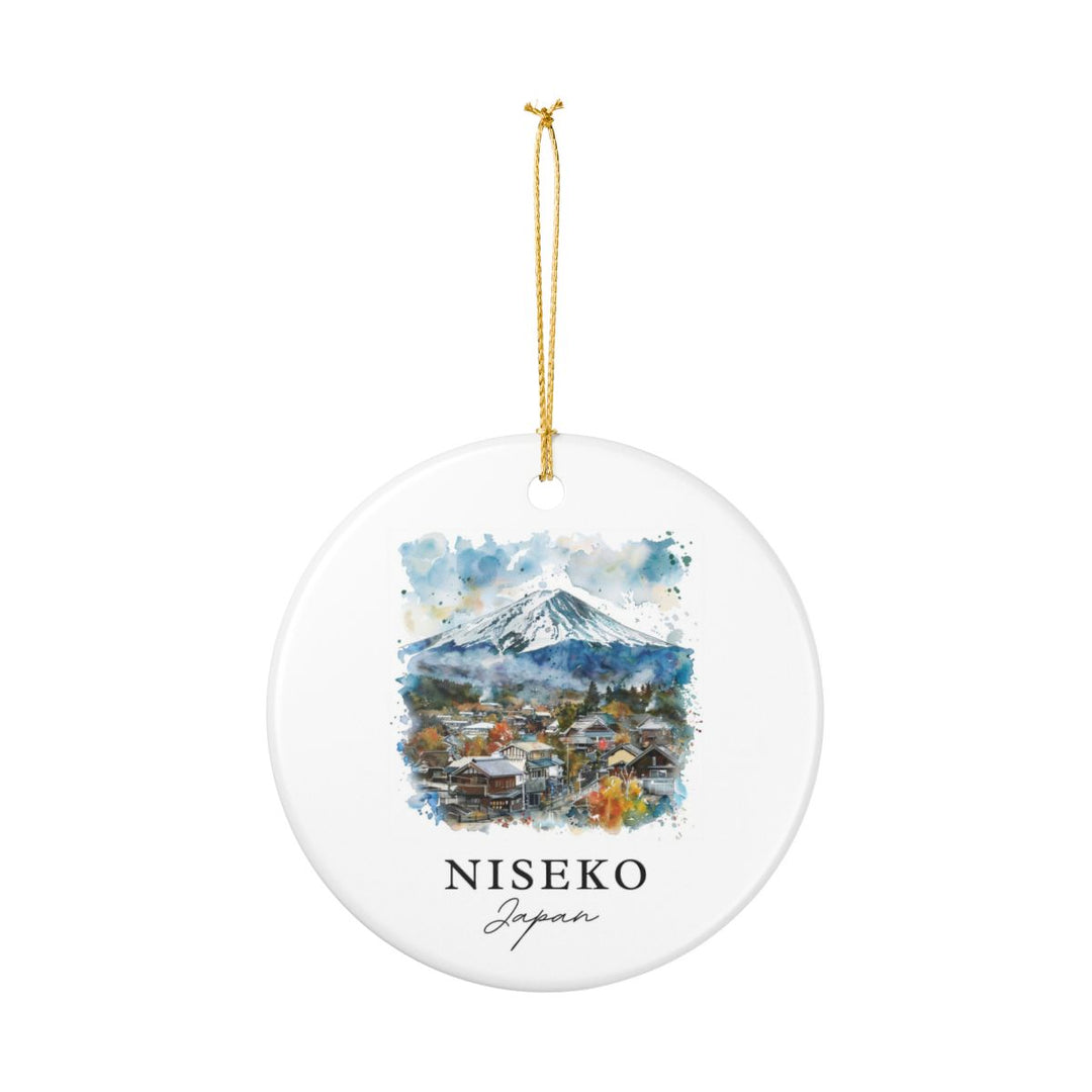 Niseko Japan Ornament: Unique Niseko Japan Souvenir, Niseko Japan Xmas Decor, and Authentic Niseko Japan Gift