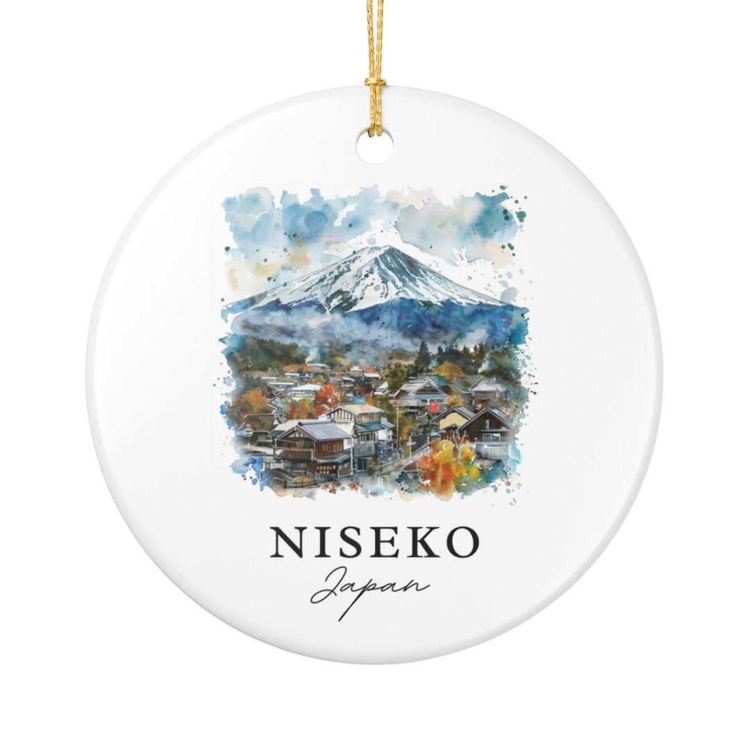 Niseko Japan Ornament: Unique Niseko Japan Souvenir, Niseko Japan Xmas Decor, and Authentic Niseko Japan Gift