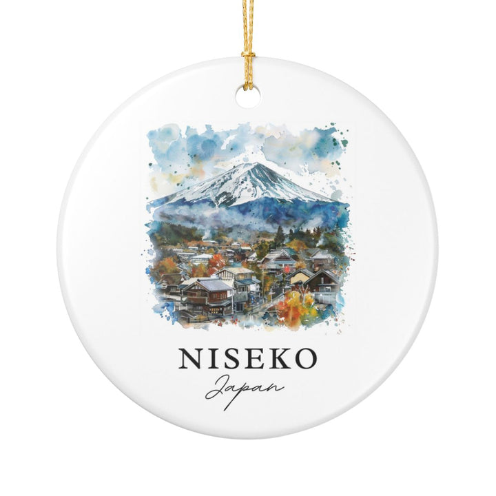 Niseko Japan Ornament: Unique Niseko Japan Souvenir, Niseko Japan Xmas Decor, and Authentic Niseko Japan Gift