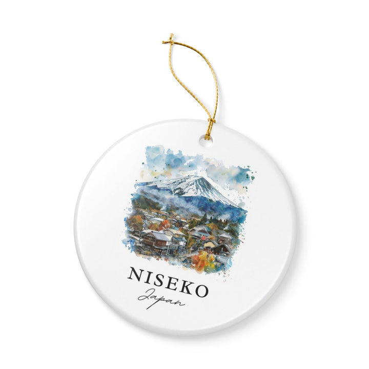 Niseko Japan Ornament: Unique Niseko Japan Souvenir, Niseko Japan Xmas Decor, and Authentic Niseko Japan Gift