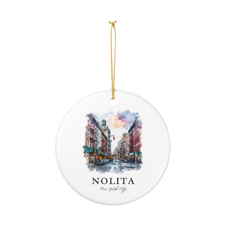Nolita NYC Ornament: Unique Nolita NYC Souvenir, Nolita NYC Xmas Decor, and Authentic Nolita NYC Gift