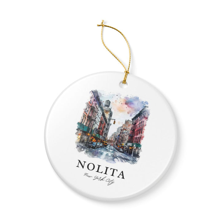 Nolita NYC Ornament: Unique Nolita NYC Souvenir, Nolita NYC Xmas Decor, and Authentic Nolita NYC Gift