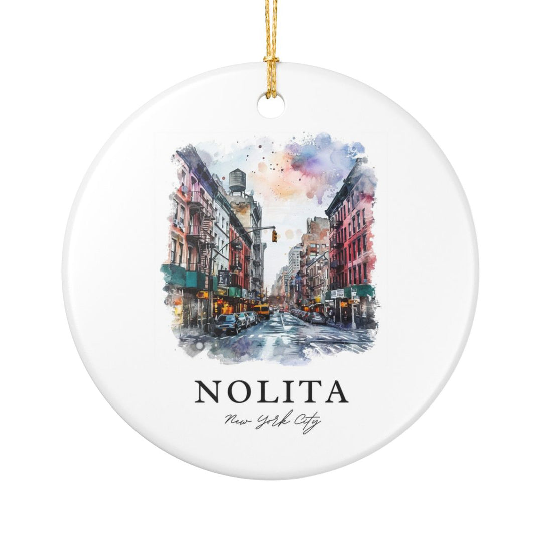 Nolita NYC Ornament: Unique Nolita NYC Souvenir, Nolita NYC Xmas Decor, and Authentic Nolita NYC Gift