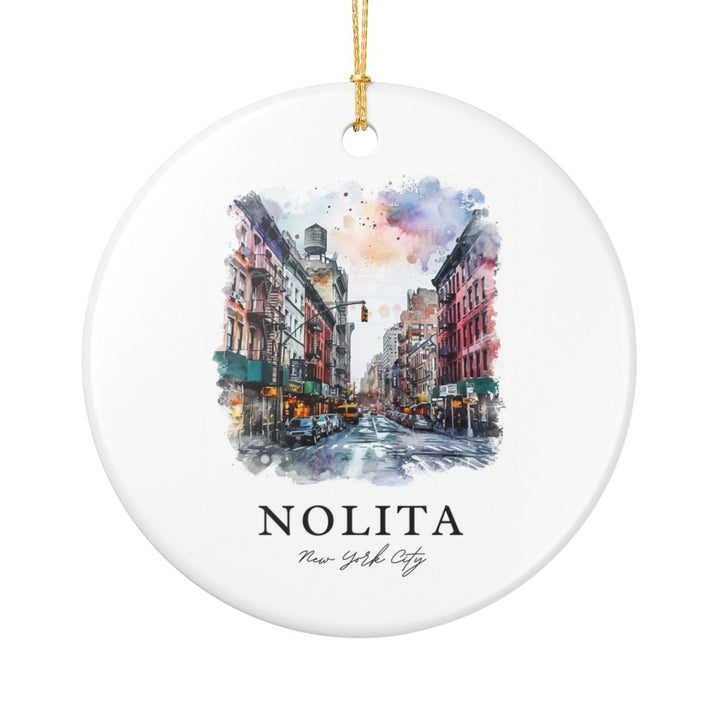 Nolita NYC Ornament: Unique Nolita NYC Souvenir, Nolita NYC Xmas Decor, and Authentic Nolita NYC Gift