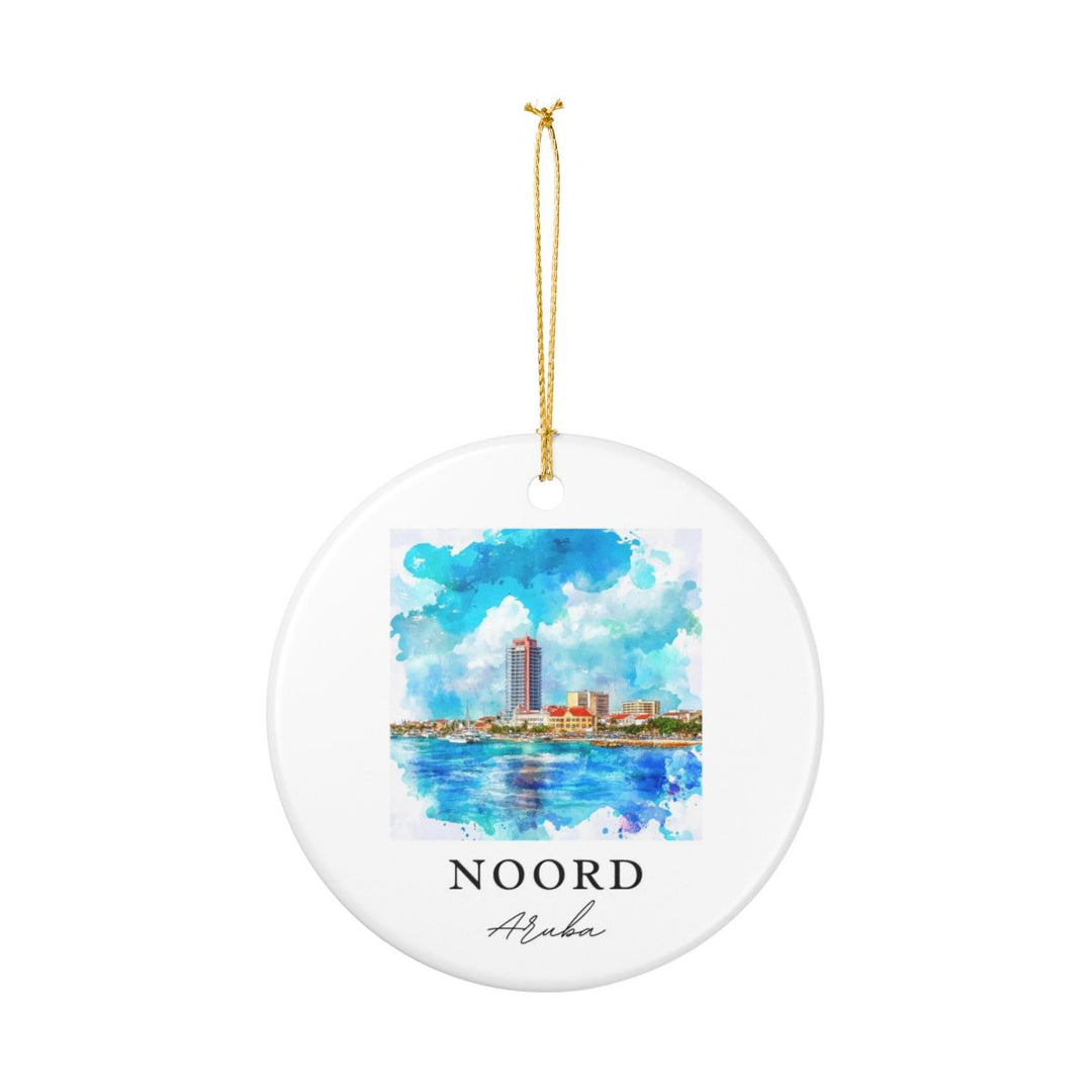 Noord Aruba Ornament | Christmas Travel Souvenir Gift
