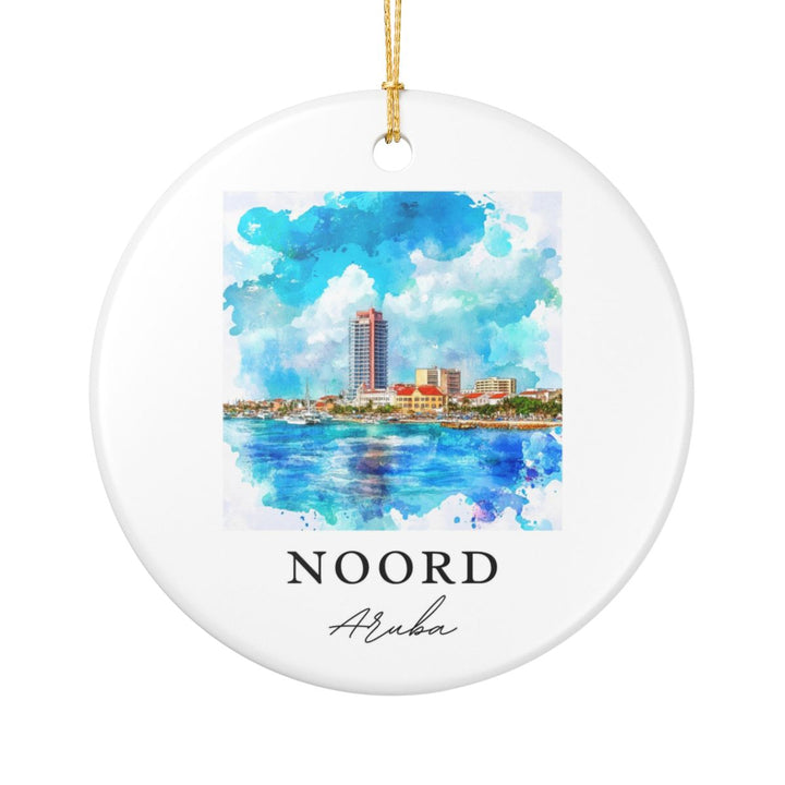 Noord Aruba Ornament | Christmas Travel Souvenir Gift