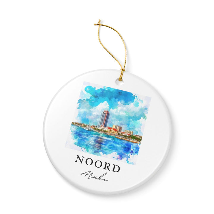 Noord Aruba Ornament | Christmas Travel Souvenir Gift