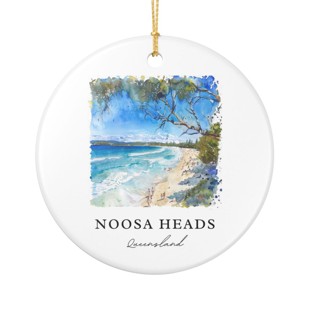 Noosa Heads Ornament: Unique Noosa Heads Souvenir, Noosa Heads Xmas Decor, and Authentic Noosa Heads Gift