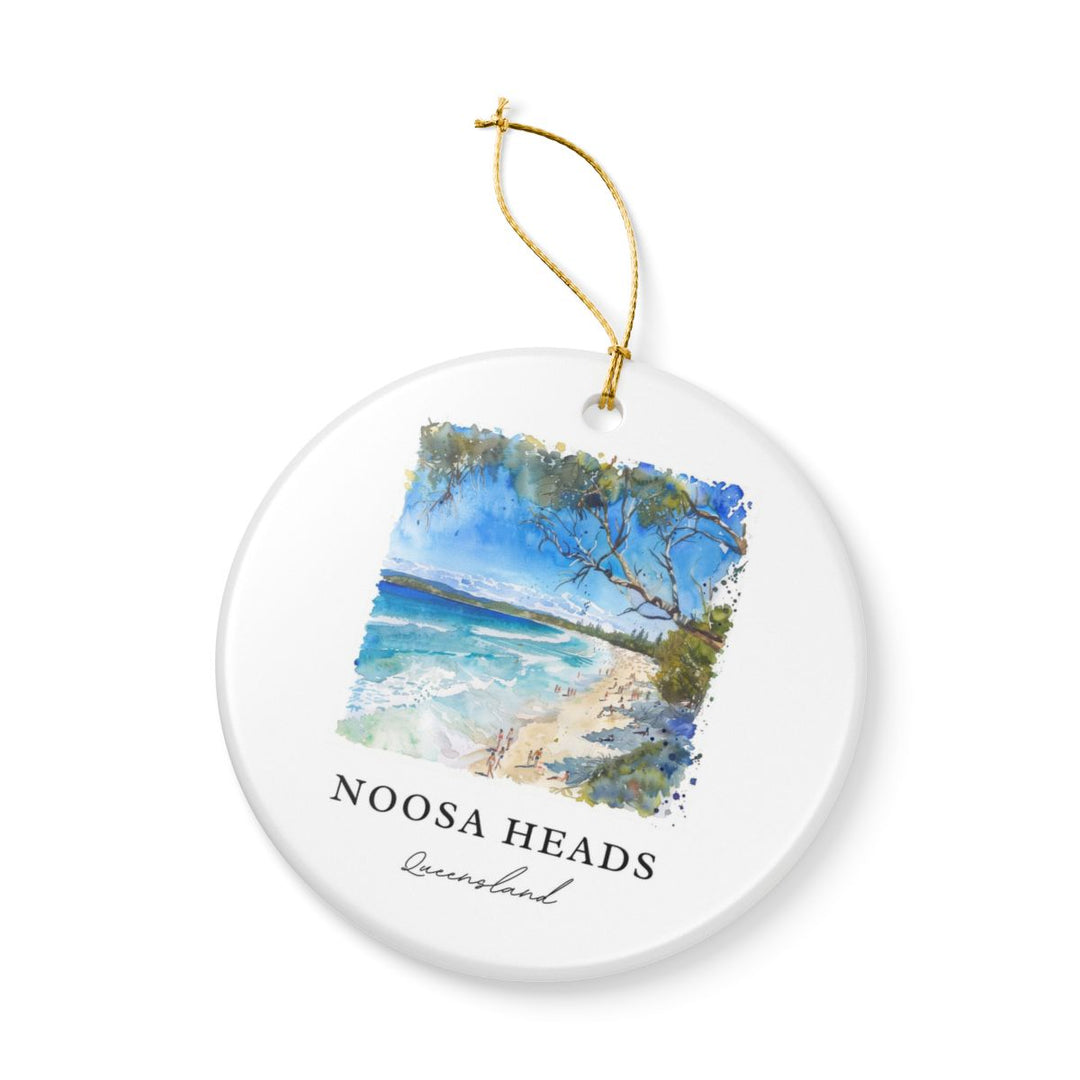 Noosa Heads Ornament: Unique Noosa Heads Souvenir, Noosa Heads Xmas Decor, and Authentic Noosa Heads Gift