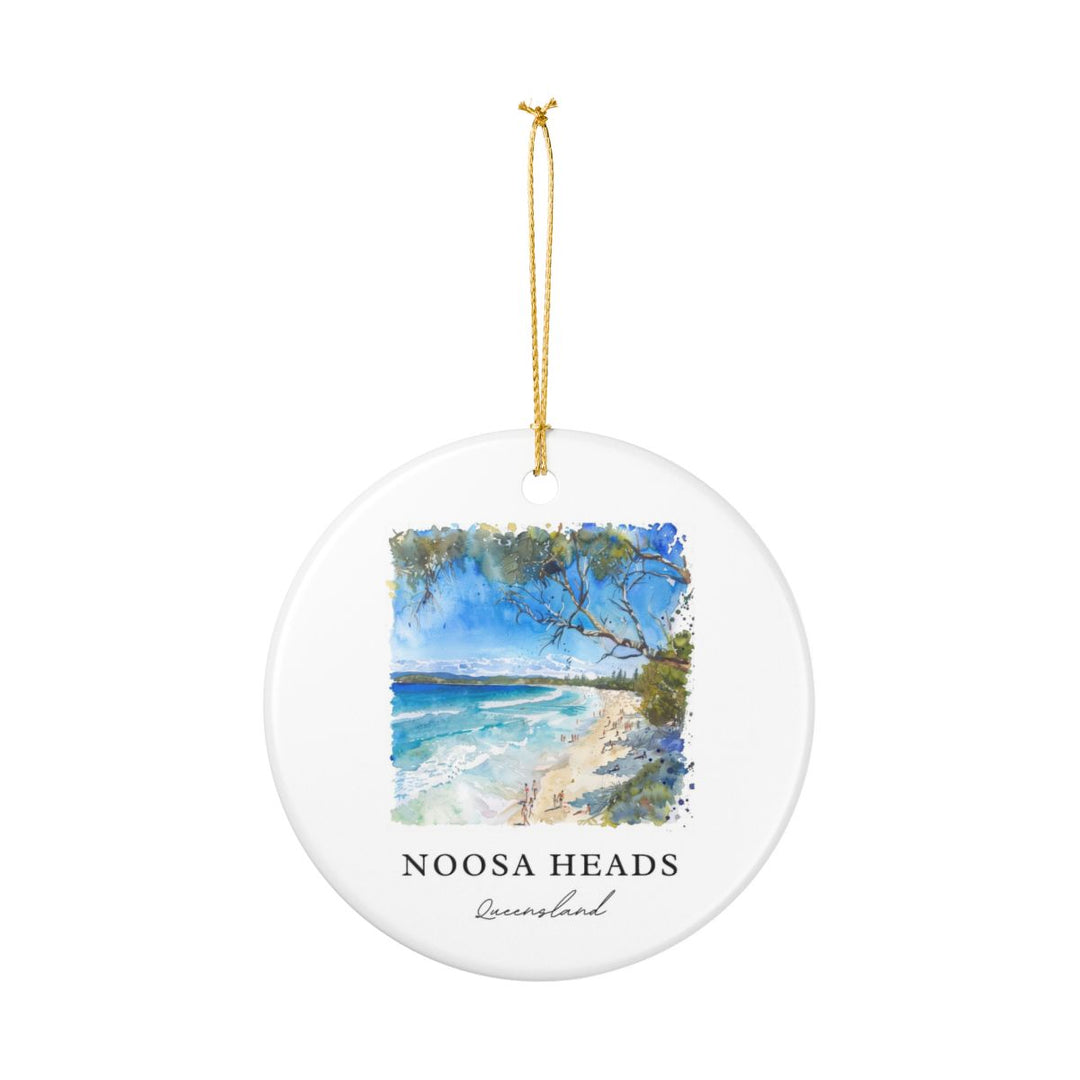 Noosa Heads Ornament: Unique Noosa Heads Souvenir, Noosa Heads Xmas Decor, and Authentic Noosa Heads Gift