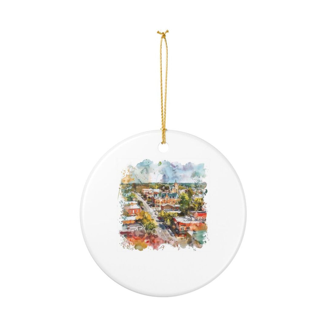Norman Oklahoma Oklahoma Ornament: Unique Norman Souvenir, Norman Oklahoma Xmas Decor, and Authentic Norman Gift