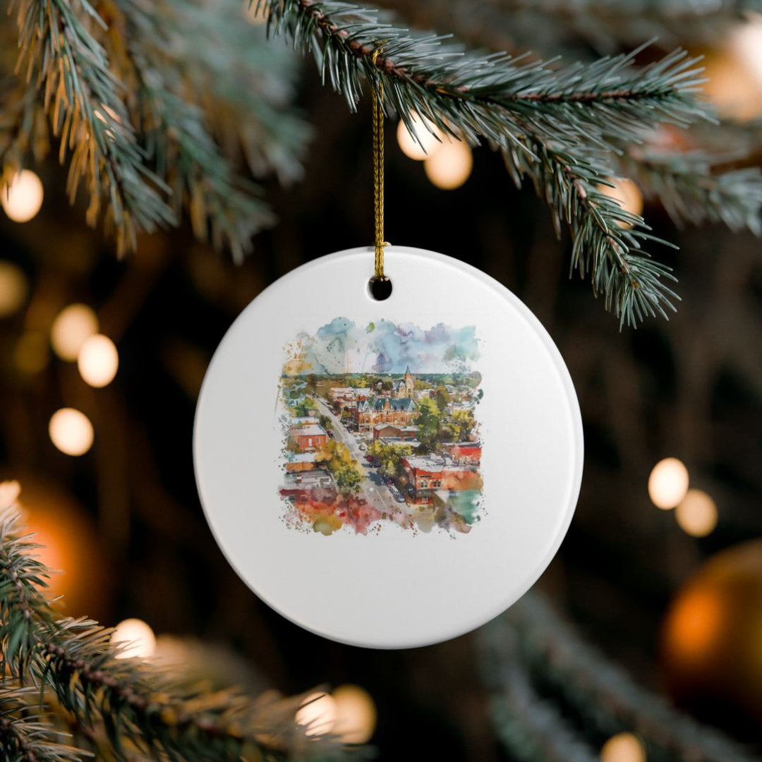 Norman Oklahoma Oklahoma Ornament: Unique Norman Souvenir, Norman Oklahoma Xmas Decor, and Authentic Norman Gift