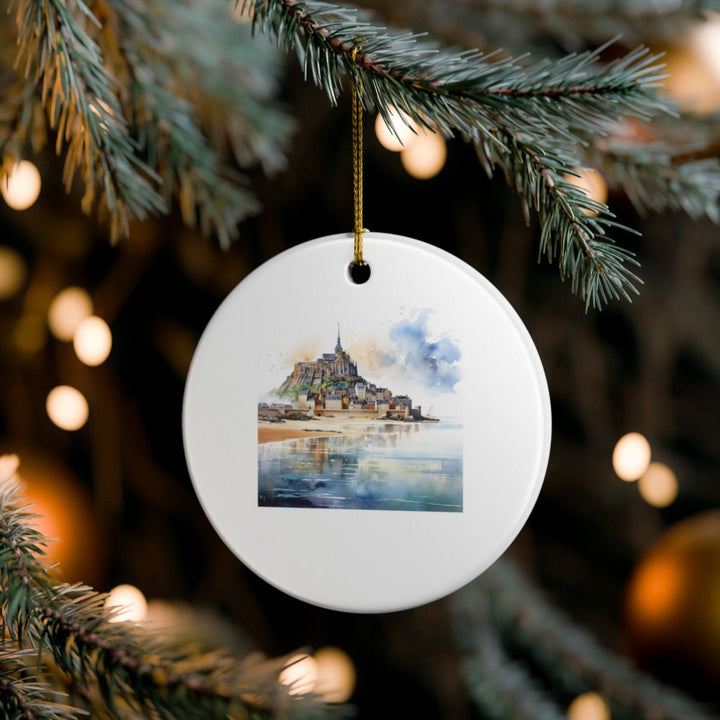 Normandy France Ornament: Unique Normandy Souvenir, Normandy France Xmas Decor, and Authentic Normandy Gift