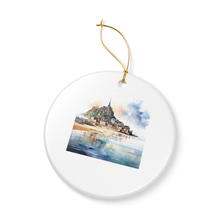 Normandy France Ornament: Unique Normandy Souvenir, Normandy France Xmas Decor, and Authentic Normandy Gift