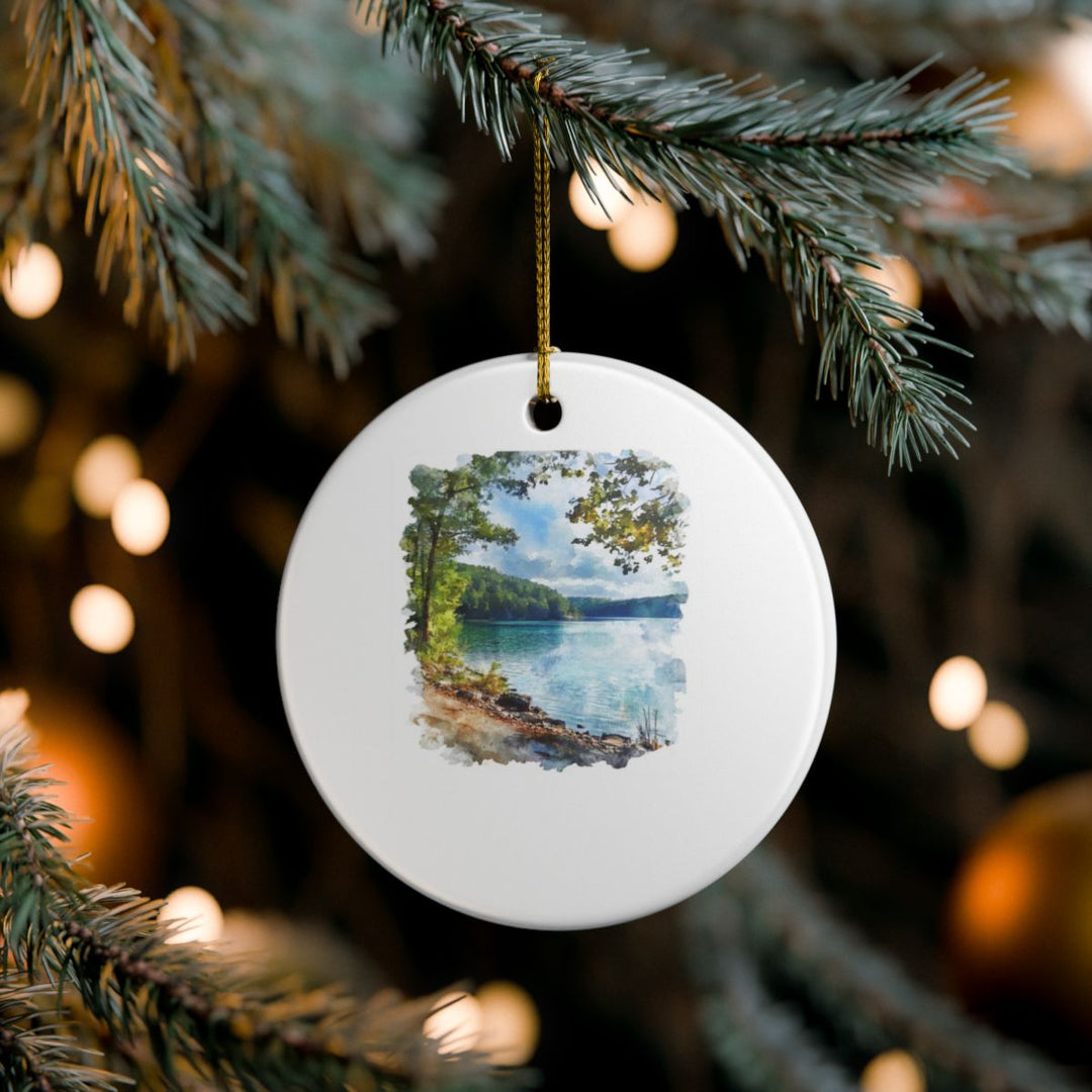 Norris Lake Tennessee Ornament: Unique Norris Lake Souvenir, Norris Lake Tennessee Xmas Decor, and Authentic Norris Lake Gift