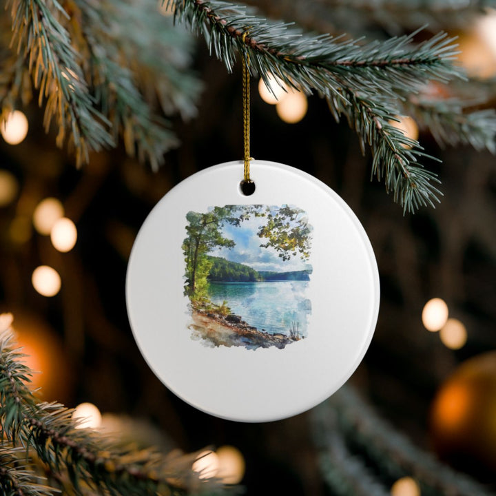 Norris Lake Tennessee Ornament: Unique Norris Lake Souvenir, Norris Lake Tennessee Xmas Decor, and Authentic Norris Lake Gift