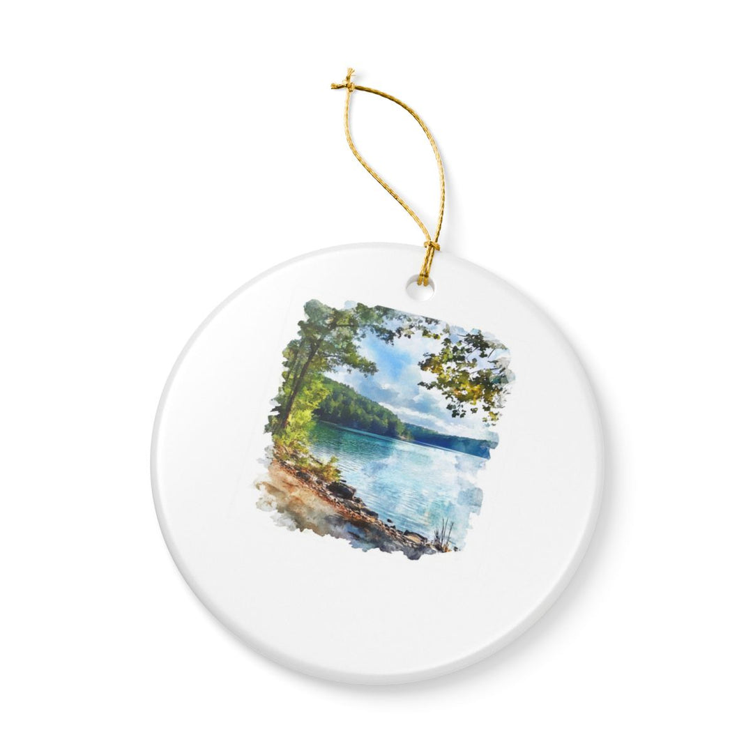 Norris Lake Tennessee Ornament: Unique Norris Lake Souvenir, Norris Lake Tennessee Xmas Decor, and Authentic Norris Lake Gift