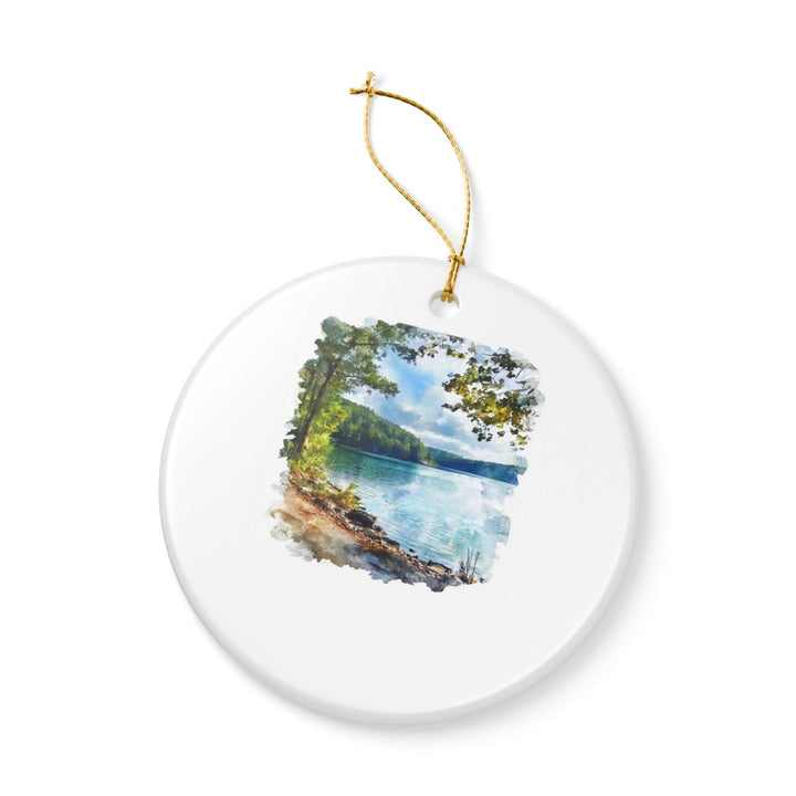 Norris Lake Tennessee Ornament: Unique Norris Lake Souvenir, Norris Lake Tennessee Xmas Decor, and Authentic Norris Lake Gift