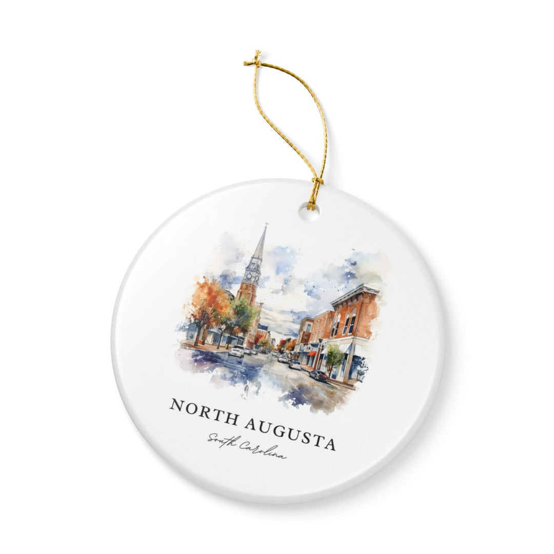North Augusta South Carolina Ornament | Christmas Travel Souvenir Gift