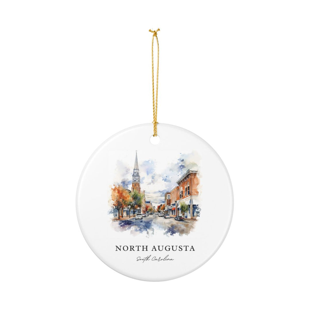 North Augusta South Carolina Ornament | Christmas Travel Souvenir Gift