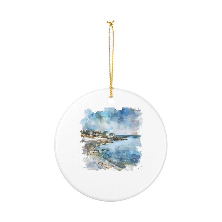 North Beach New Hampshire Ornament: Unique North Beach Souvenir, North Beach New Hampshire Xmas Decor, and Authentic North Beach Gift